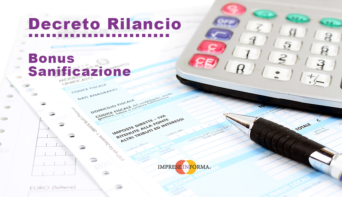 Decreto Rilancio Il Bonus Sanificazione Imprese Informa